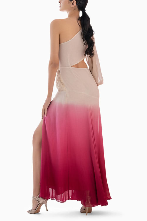 Berry Sky Ombre Dress