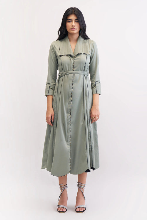 Olive Glimmer Trench