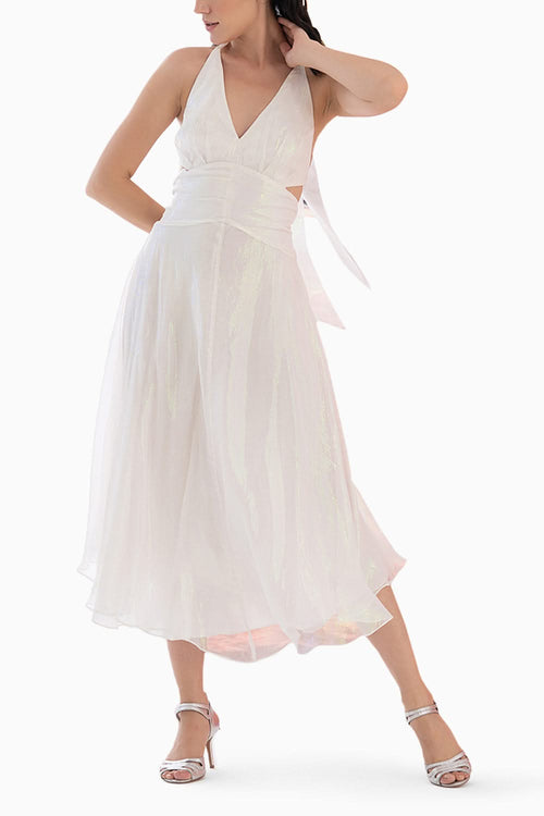Marilyn Monroe Moment Halter Neck Dress