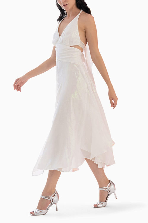 Marilyn Monroe Moment Halter Neck Dress