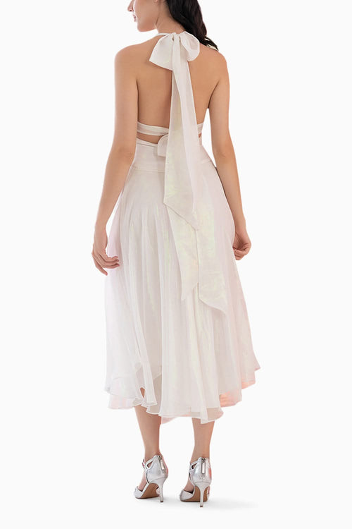 Marilyn Monroe Moment Halter Neck Dress