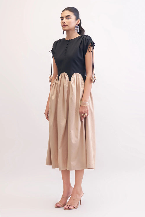 Black Brown Femme Dress