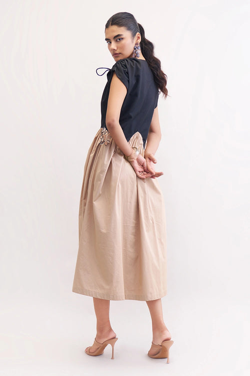 Black Brown Femme Dress