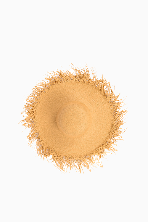 Classic Fringe Hat - Khaki