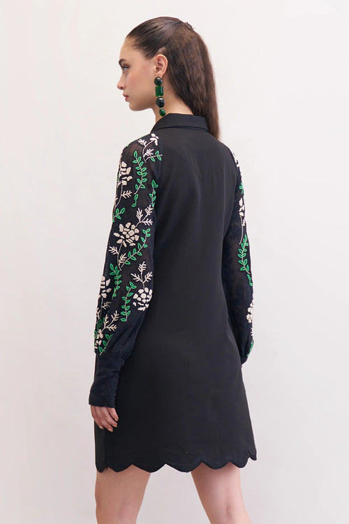 Black Confetti Dress