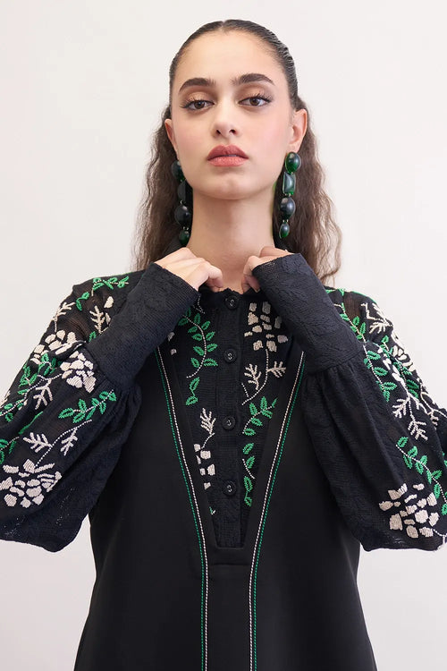 Black Confetti Dress