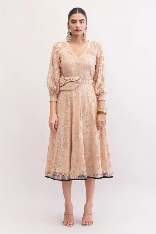 Khakhi Rosaline Dress