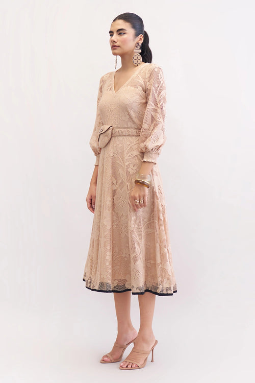 Khakhi Rosaline Dress