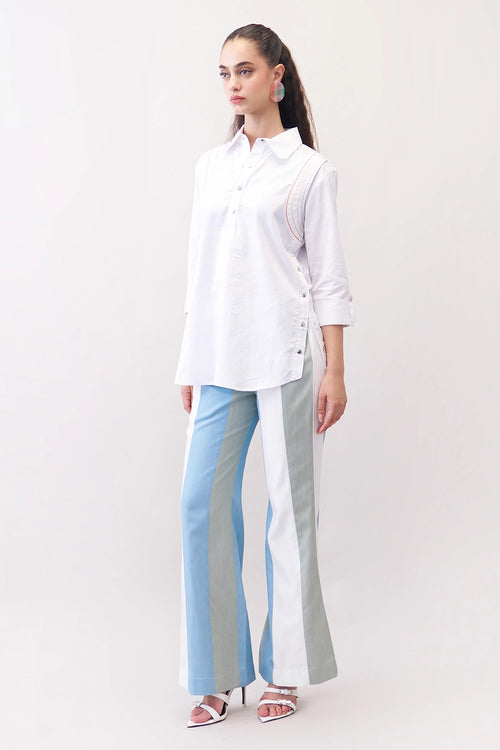 Stan Shirt And Colorblack Pants Set