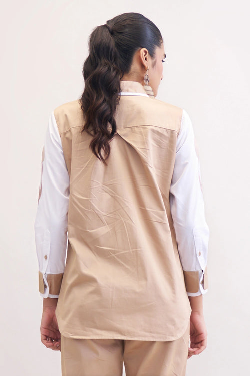 Khakhi Shery Shirt