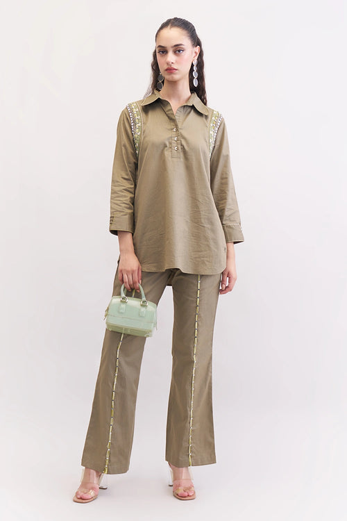 Mushroom Jolie Co-ord Set