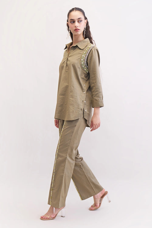 Mushroom Jolie Co-ord Set