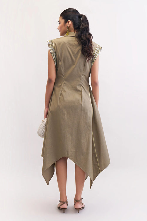Mushroom Solitaire Dress