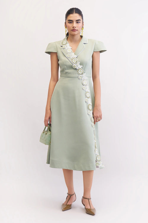 Light Olive Snowangel Dress