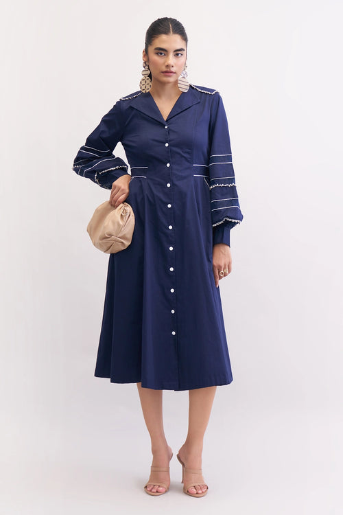 Navy Seya Dress