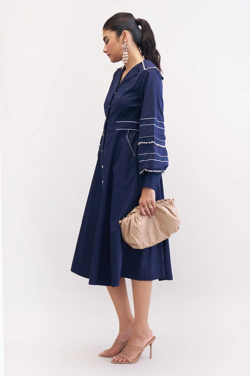 Navy Seya Dress