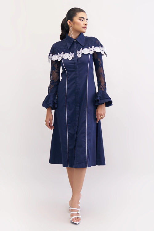 Navy Mirame Dress