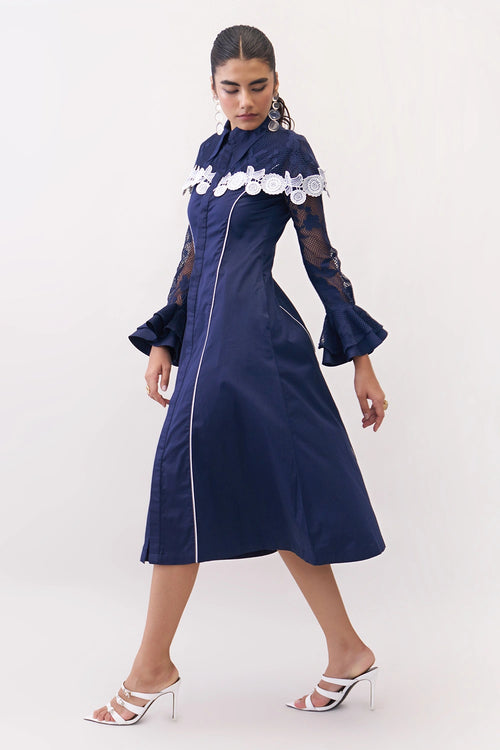 Navy Mirame Dress