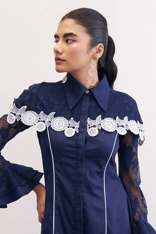 Navy Mirame Dress