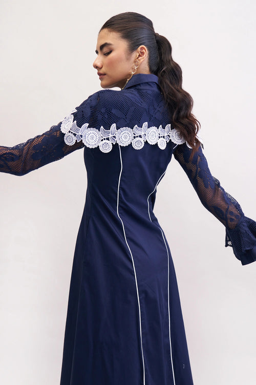 Navy Mirame Dress