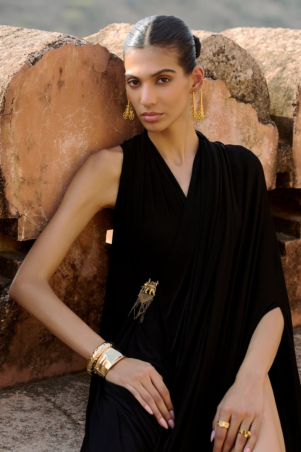 Black Amira Dress