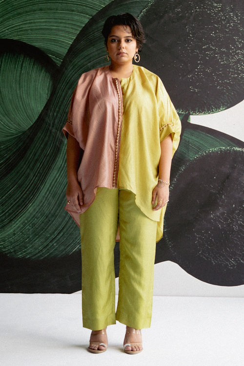 Half and Half Kurta Set