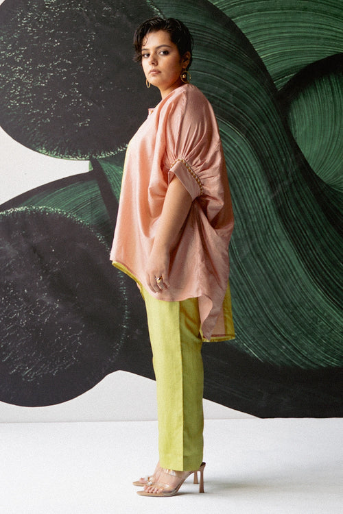 Half and Half Kurta Set