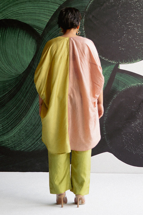 Half and Half Kurta Set