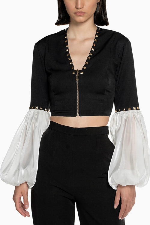 Metal Studded Top