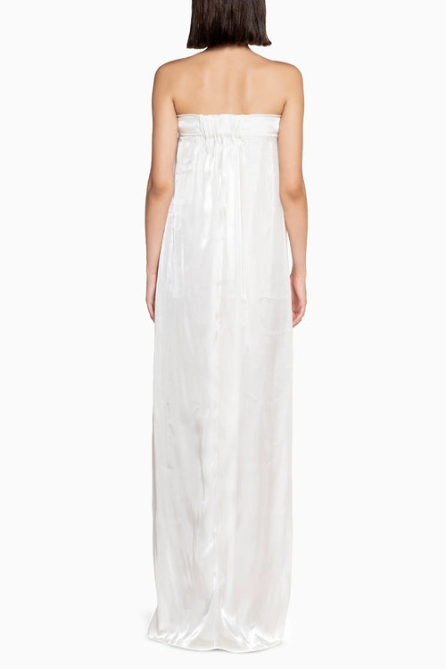 Fluid Organza Maxi Dress