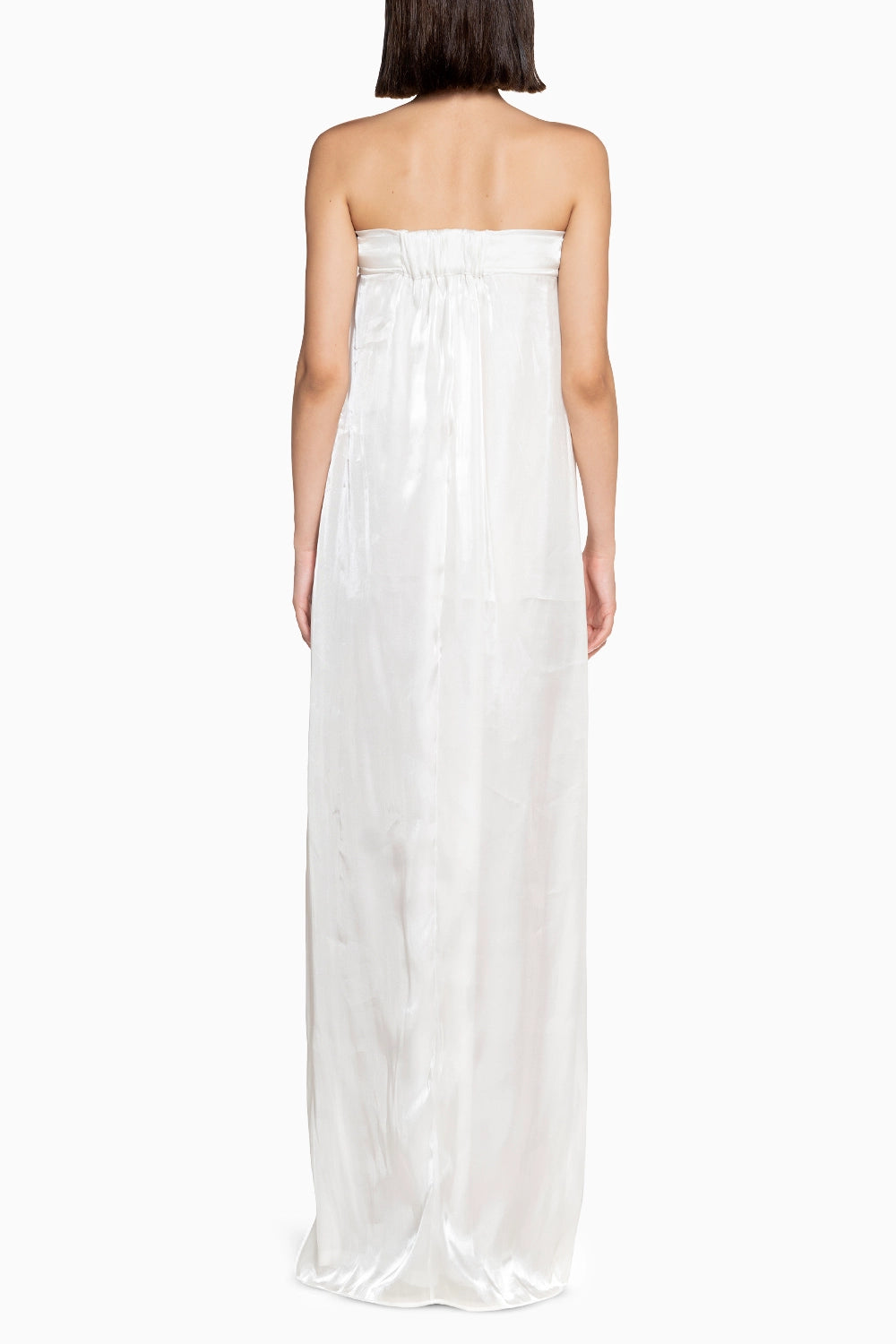 Fluid Organza Maxi Dress