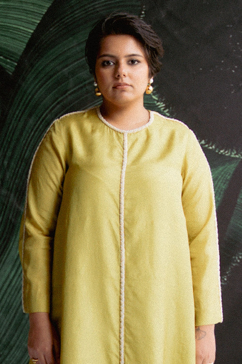 Lime Green Kurta Set