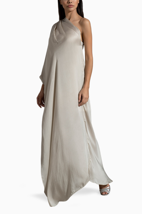 Paros White Maxi Dress