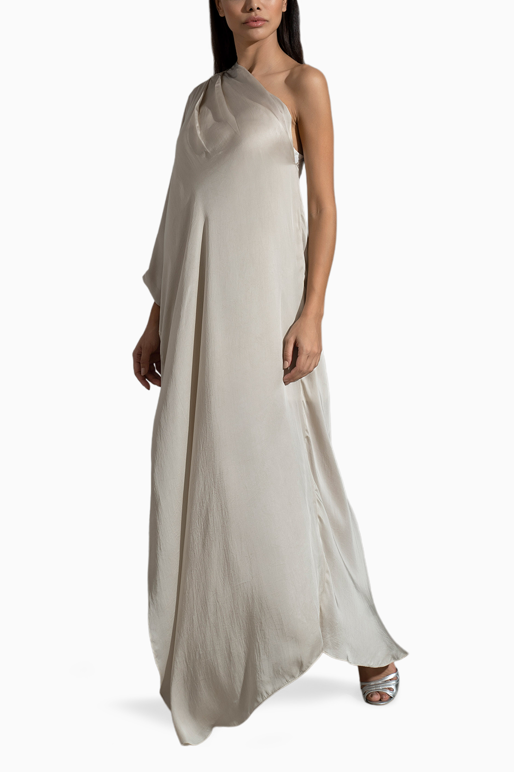 Paros White Maxi Dress