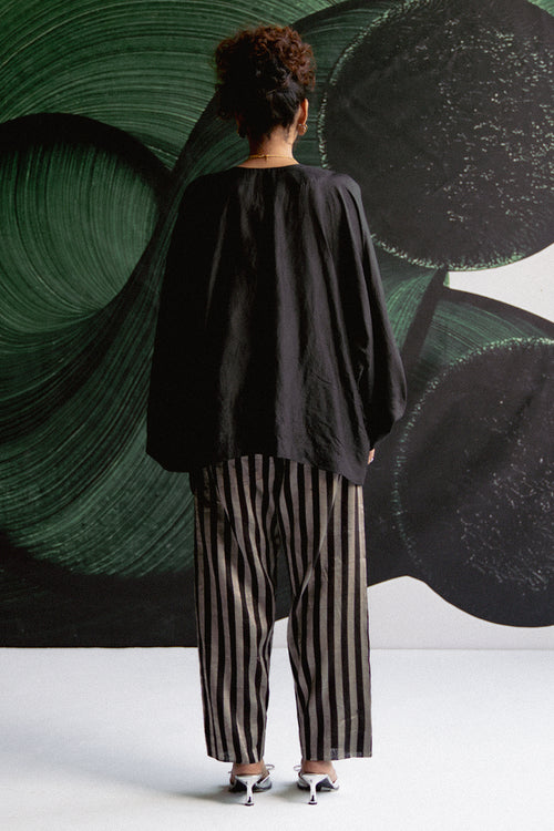 Black Stripes Co-ord Set
