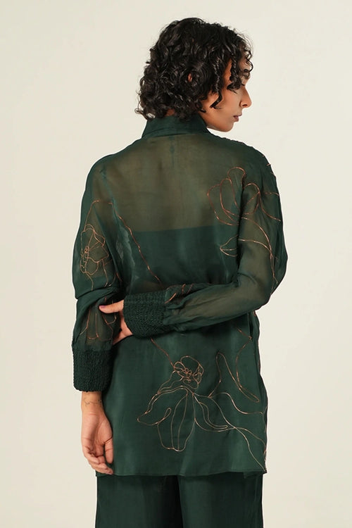 Forest Green Quirk Shirt