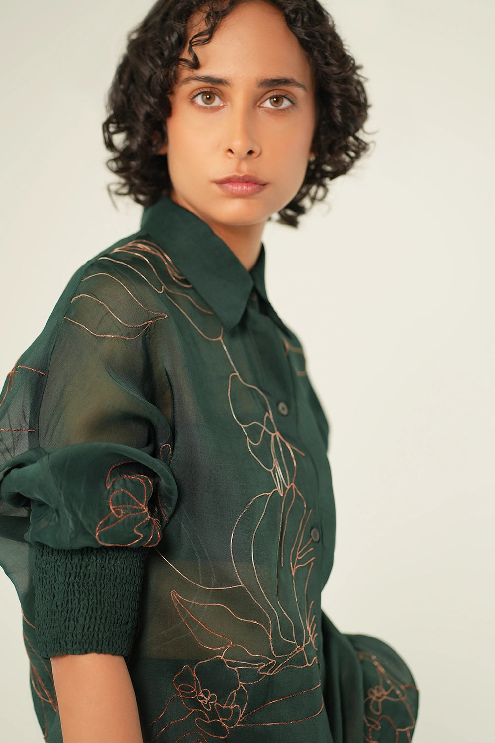 Forest Green Quirk Shirt