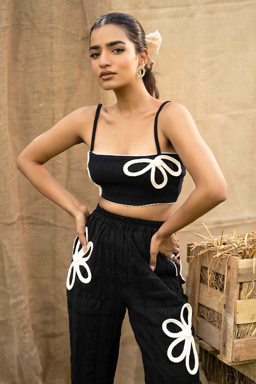 Gisele Black Co-ord Set