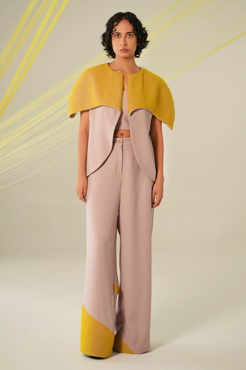 Convertible Jacket And Landscape Trousers Set