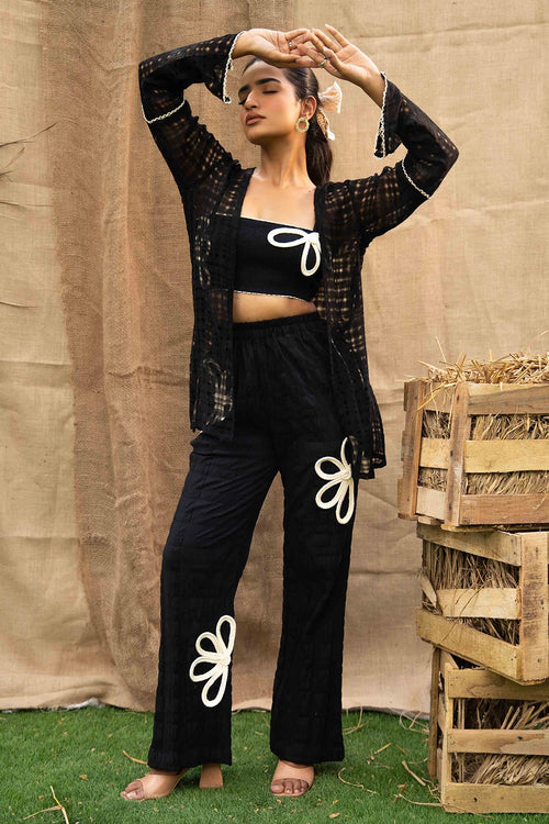 Gisele Black Co-ord Set