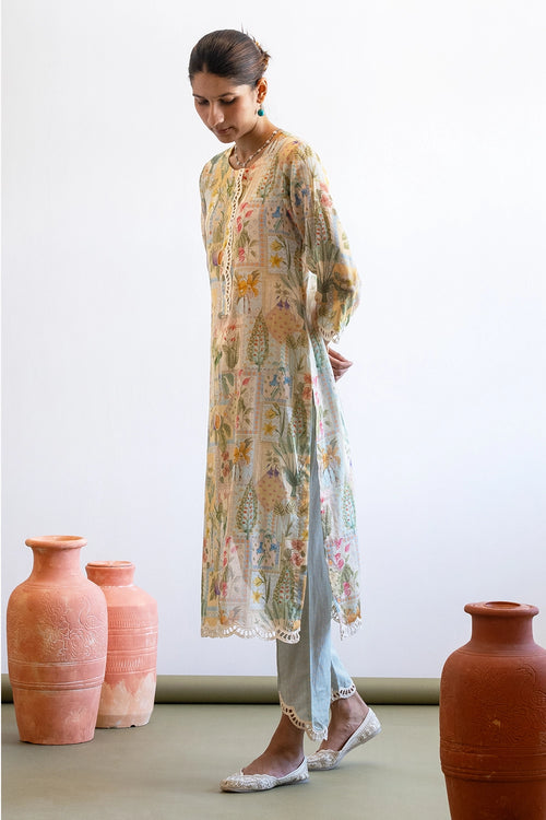 Athel Sky Kurta Set