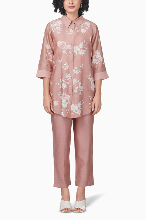 Yuri Printed Almond Shirt and Pant