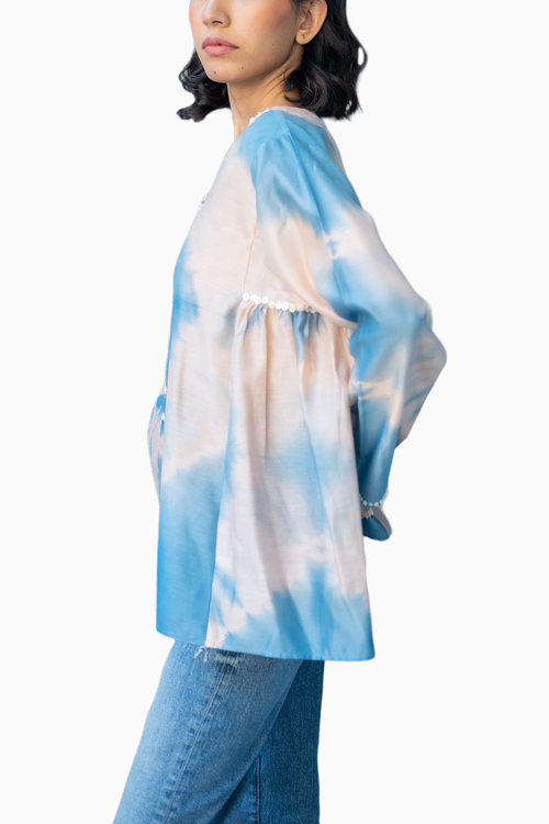 Tie Dye Blue Rogue Shirt