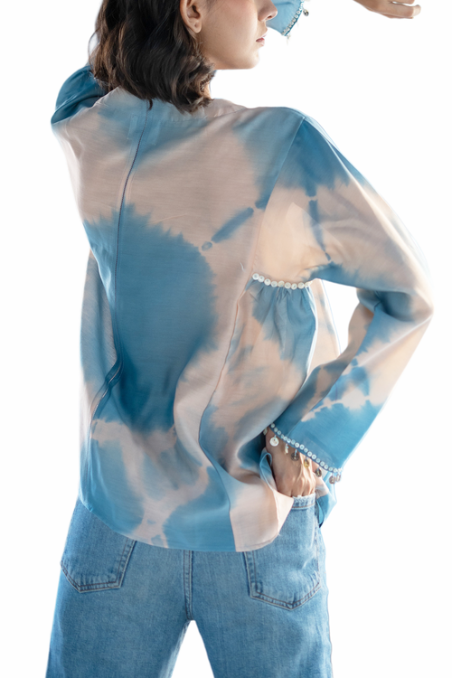 Tie Dye Blue Rogue Shirt