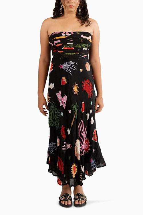 Marine Tube Maxi Dress