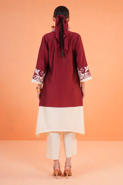 Maroon Eternal Suit Set