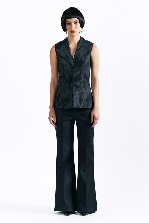 Etched Blossom Waistcoat
