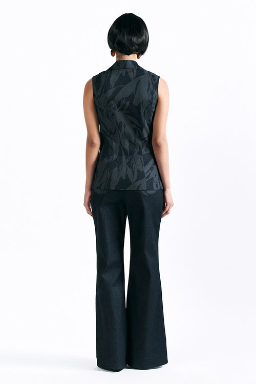 Etched Blossom Waistcoat