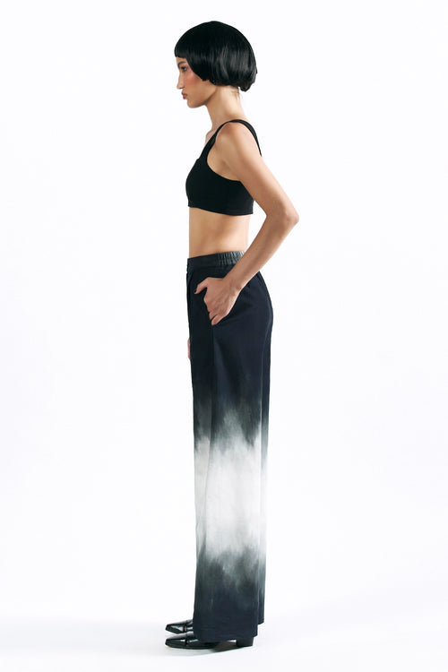 Midnight Wash Straight Trousers