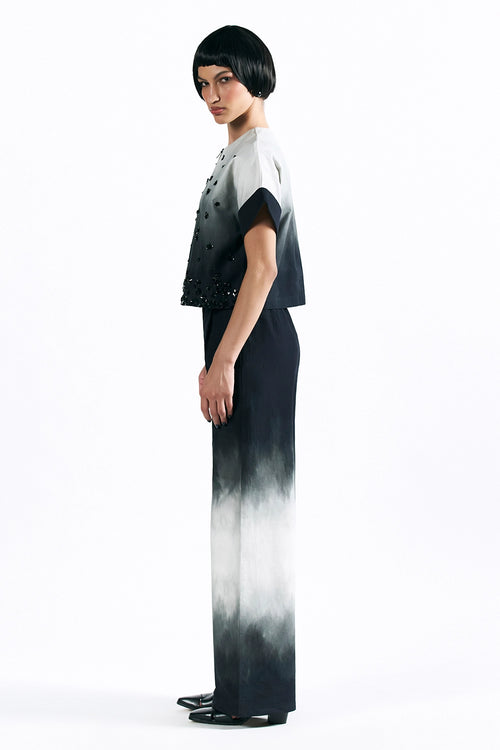 Midnight Wash Kimono Top